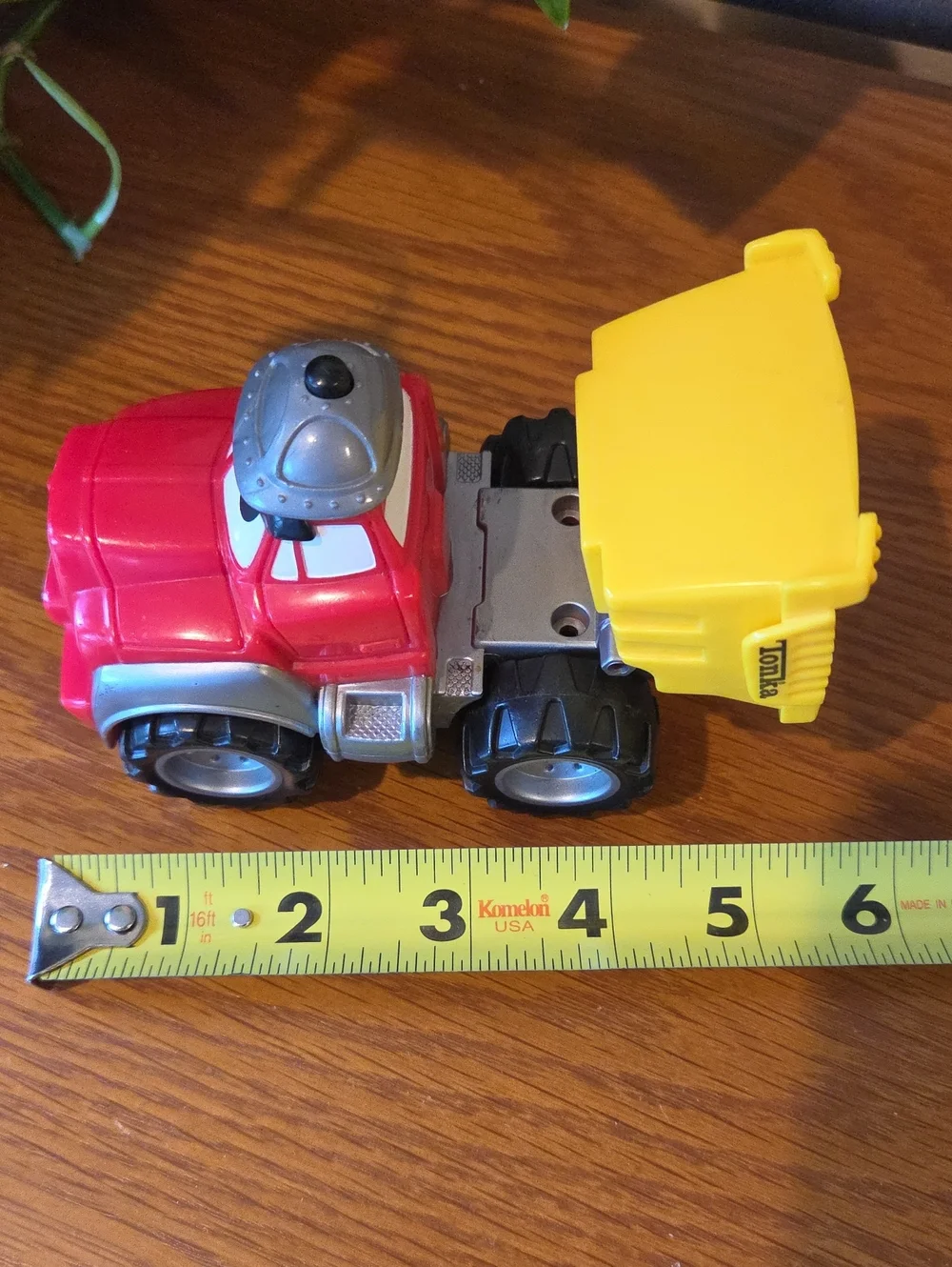 Tonka Red and Yellow Cartoon-Face 